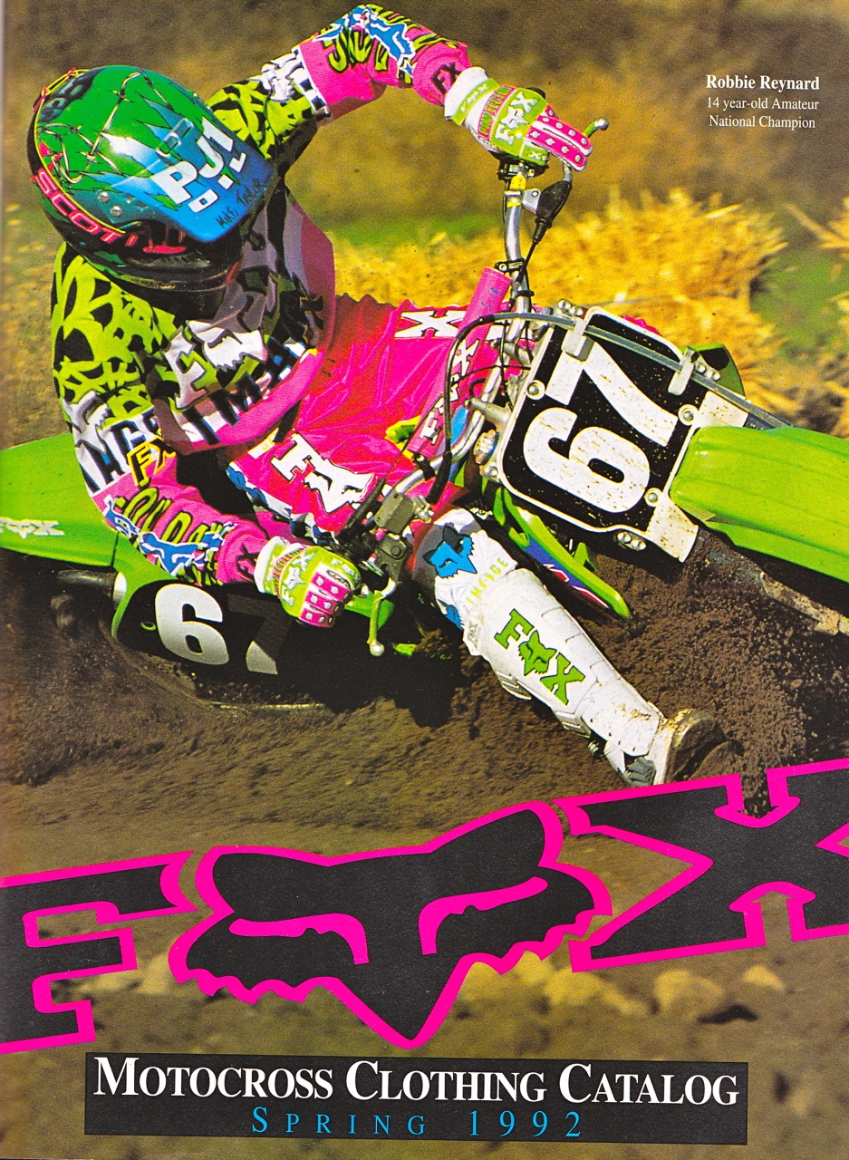 fox racing catalogue cover 1992
